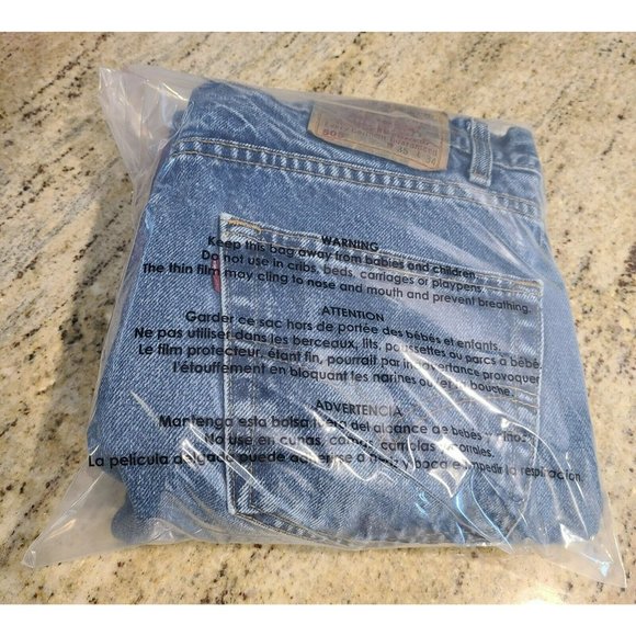 Levi’s 505 Vtg Jeans 35x34 Regular Fit Straight Leg Distressed High Rise Canada - Picture 12 of 12